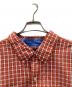 中古・古着 CHAPS (チャップス) チェックシャツ オレンジ サイズ:3XB：4000円