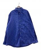 CHAPSチャップス）の古着「チェックシャツ」｜ブルー