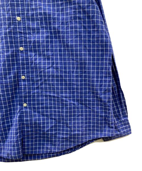 CHAPS（チャップス）CHAPS (チャップス) チェックシャツ ブルー サイズ:XLの古着・服飾アイテム