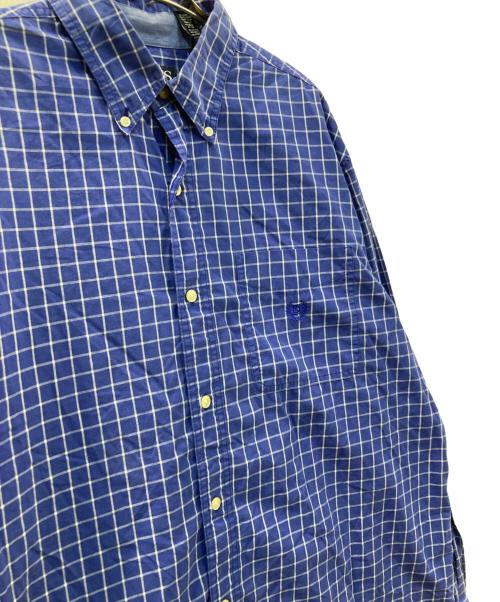 CHAPS（チャップス）CHAPS (チャップス) チェックシャツ ブルー サイズ:XLの古着・服飾アイテム