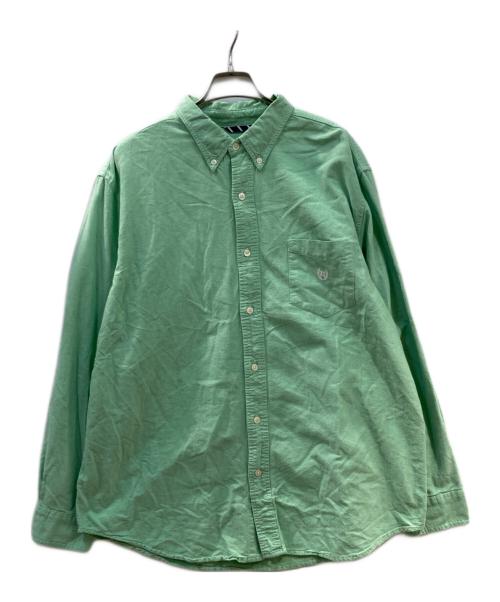 CHAPS（チャップス）CHAPS (チャップス) シャツ 黄緑 サイズ:XLの古着・服飾アイテム