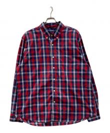 CHAPS（チャップス）の古着「チェックシャツ」｜レッド