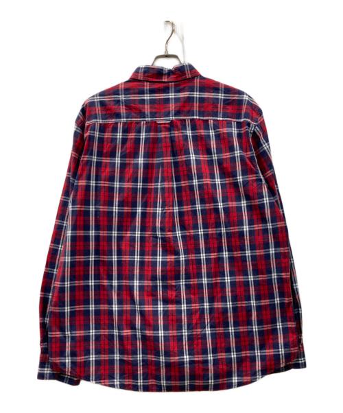 CHAPS（チャップス）CHAPS (チャップス) チェックシャツ レッド サイズ:XXLの古着・服飾アイテム