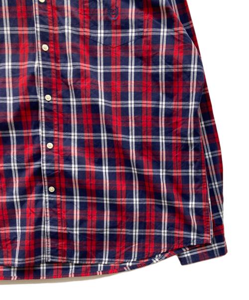 CHAPS（チャップス）CHAPS (チャップス) チェックシャツ レッド サイズ:XXLの古着・服飾アイテム