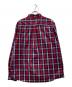 CHAPS (チャップス) チェックシャツ レッド サイズ:XXL：4000円