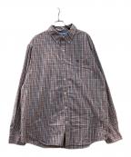 CHAPSチャップス）の古着「チェックシャツ」｜ブラウン