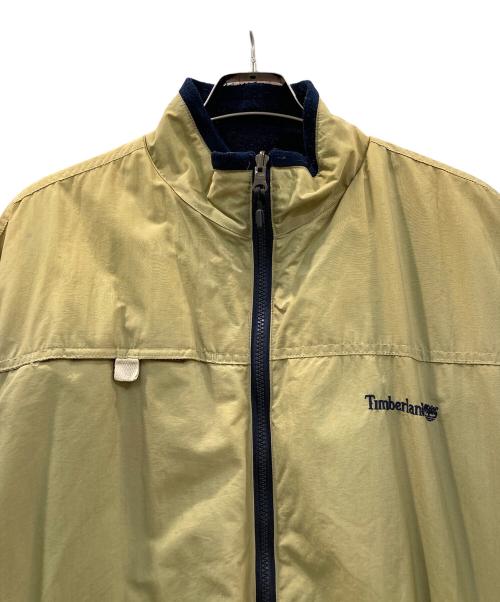 Timberland（ティンバーランド）Timberland (ティンバーランド) リバーシブルジャケット ベージュ×ネイビー サイズ:XLの古着・服飾アイテム