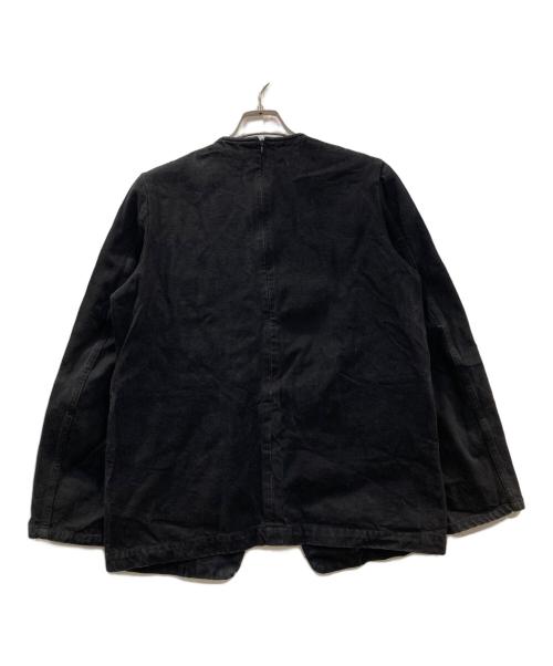 CLANE（クラネ）CLANE (クラネ) JACKET PULLOVER DENIM TOPS ブラック サイズ:2の古着・服飾アイテム
