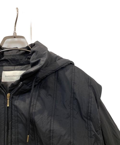 BARNYARDSTORM（バンヤードストーム）BARNYARDSTORM (バンヤードストーム) AラインマルチWAY中綿コート ブラックの古着・服飾アイテム