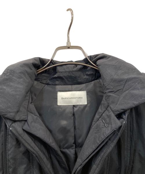 BARNYARDSTORM（バンヤードストーム）BARNYARDSTORM (バンヤードストーム) AラインマルチWAY中綿コート ブラックの古着・服飾アイテム