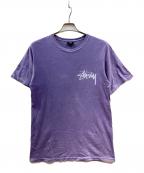 stussyステューシー）の古着「ピグメントダイTシャツ」｜パープル