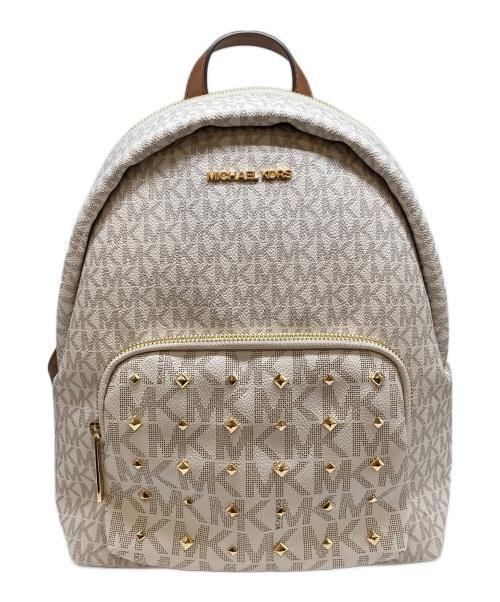 MICHAEL KORS（マイケル・コース）MICHAEL KORS (マイケル・コース) ERIN MD BACKPACK エリン ミディアム バックパック ホワイトの古着・服飾アイテム