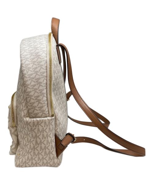 MICHAEL KORS（マイケル・コース）MICHAEL KORS (マイケル・コース) ERIN MD BACKPACK エリン ミディアム バックパック ホワイトの古着・服飾アイテム