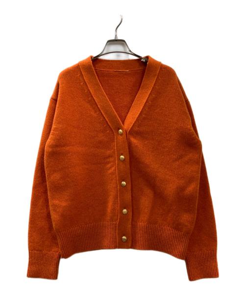 DEUXIEME CLASSE（ドゥーズィエム クラス）Deuxieme Classe (ドゥーズィエム クラス) Conventional カーディガン オレンジ サイズ:-の古着・服飾アイテム