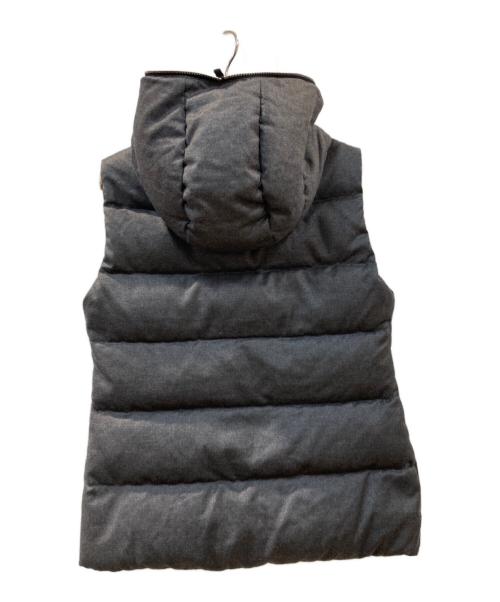 DUVETICA（デュベティカ）DUVETICA (デュベティカ) FEBEDUE フェベドゥエ ダウンベスト ブラウン サイズ:40の古着・服飾アイテム