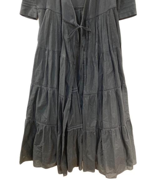 BORDERS at BALCONY（ボーダーズアットバルコニー）BORDERS at BALCONY (ボーダーズアットバルコニー) BALLERINA MAXI DRESS バレリーナマキシドレス ブラック サイズ:36の古着・服飾アイテム