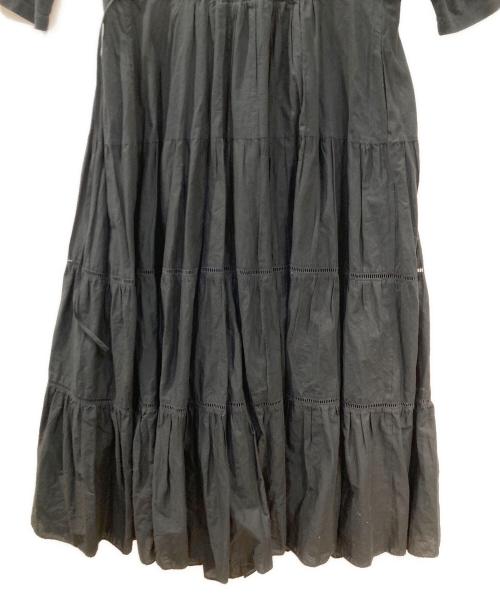 BORDERS at BALCONY（ボーダーズアットバルコニー）BORDERS at BALCONY (ボーダーズアットバルコニー) BALLERINA MAXI DRESS バレリーナマキシドレス ブラック サイズ:36の古着・服飾アイテム