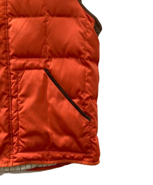 POLO RALPH LAUREN（ポロ・ラルフローレン）POLO RALPH LAUREN (ポロ・ラルフローレン) ダウンベスト オレンジ サイズ:-の古着・服飾アイテム