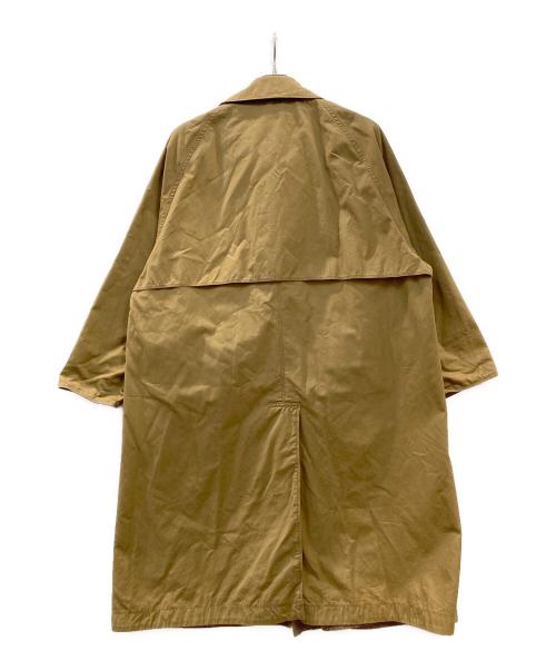 TOMORROW LAND（トゥモローランド）TOMORROW LAND (トゥモローランド) コットンチノクロス×ナイロン リバーシブル ステンカラーコート ブラウン サイズ:ｓの古着・服飾アイテム