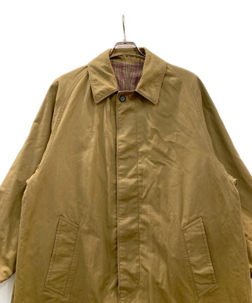 TOMORROW LAND（トゥモローランド）TOMORROW LAND (トゥモローランド) コットンチノクロス×ナイロン リバーシブル ステンカラーコート ブラウン サイズ:ｓの古着・服飾アイテム