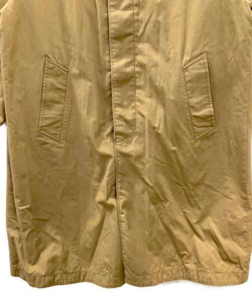 TOMORROW LAND（トゥモローランド）TOMORROW LAND (トゥモローランド) コットンチノクロス×ナイロン リバーシブル ステンカラーコート ブラウン サイズ:ｓの古着・服飾アイテム