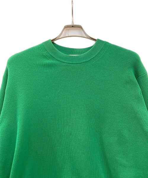 UNITED ARROWS（ユナイテッドアローズ）UNITED ARROWS (ユナイテッドアローズ) ニット グリーン サイズ:Mの古着・服飾アイテム