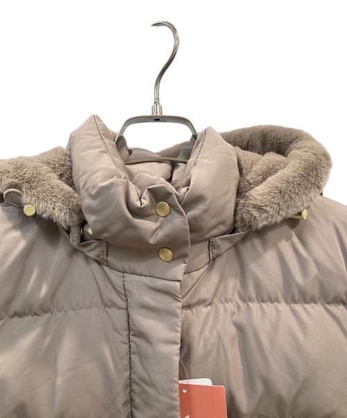 GLOBAL WORK（グローバルワーク）GLOBAL WORK (グローバルワーク) ダウンコート ベージュ サイズ:M 未使用品の古着・服飾アイテム