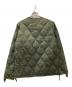 TAION (タイオン) U NECK BUTTON JACKETS ダウンジャケット グリーン サイズ:M：7000円