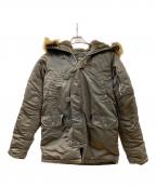 ALPHAアルファ）の古着「フライトジャケット」｜カーキ