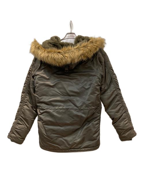 ALPHA（アルファ）ALPHA (アルファ) フライトジャケット カーキ サイズ:ｓの古着・服飾アイテム