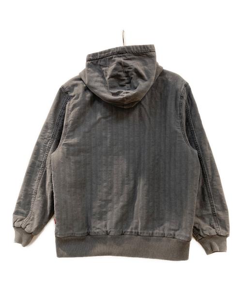 LEVI'S（リーバイス）LEVI'S (リーバイス) WORKWEAR POTRERO デニム フーディー グレー サイズ:Sの古着・服飾アイテム