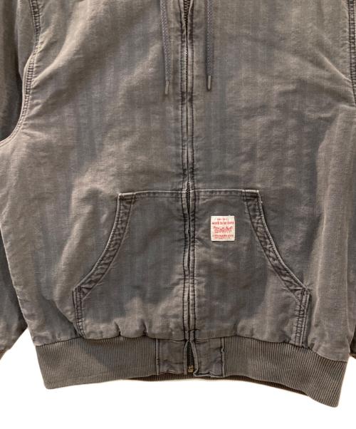 LEVI'S（リーバイス）LEVI'S (リーバイス) WORKWEAR POTRERO デニム フーディー グレー サイズ:Sの古着・服飾アイテム