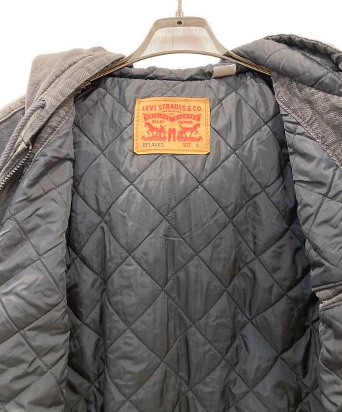 LEVI'S（リーバイス）LEVI'S (リーバイス) WORKWEAR POTRERO デニム フーディー グレー サイズ:Sの古着・服飾アイテム