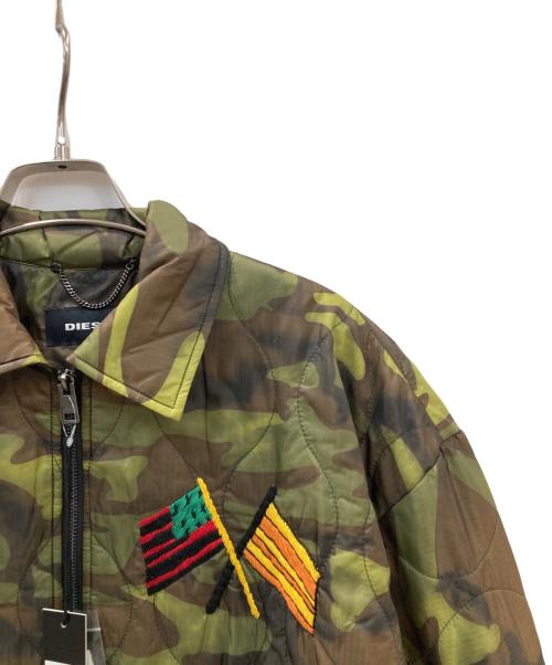DIESEL（ディーゼル）DIESEL (ディーゼル) 中綿ジャケット カーキ サイズ:XSの古着・服飾アイテム