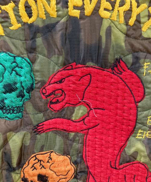 DIESEL（ディーゼル）DIESEL (ディーゼル) 中綿ジャケット カーキ サイズ:XSの古着・服飾アイテム