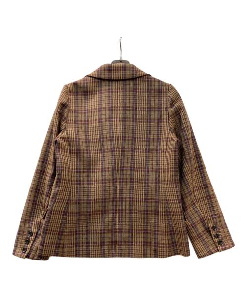 Mystrada（マイストラーダ）Mystrada (マイストラーダ) ジャケット ブラウン サイズ:36の古着・服飾アイテム