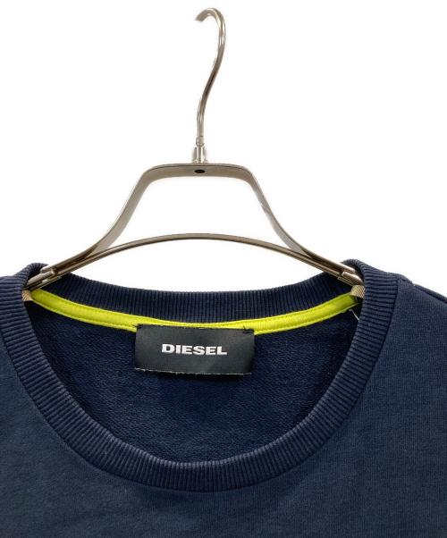DIESEL（ディーゼル）DIESEL (ディーゼル) スウェット ネイビー サイズ:Mの古着・服飾アイテム