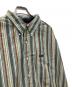 中古・古着 CHAPS (チャップス) ストライプシャツ グリーン サイズ:XL：4000円
