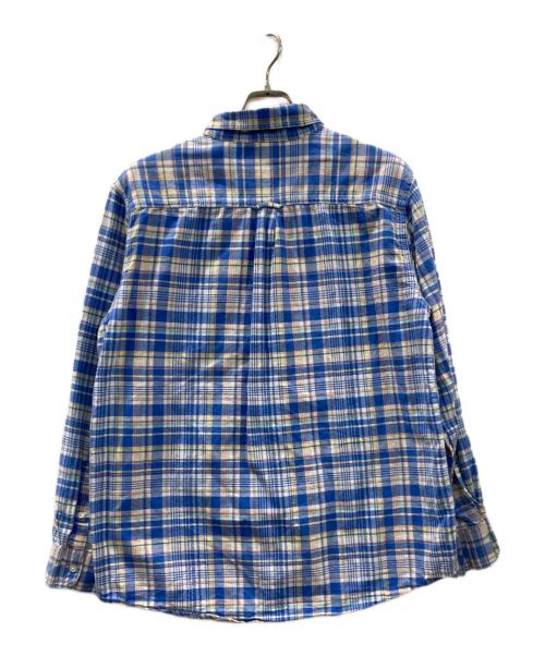 CHAPS（チャップス）CHAPS (チャップス) チェックシャツ スカイブルー サイズ:Lの古着・服飾アイテム