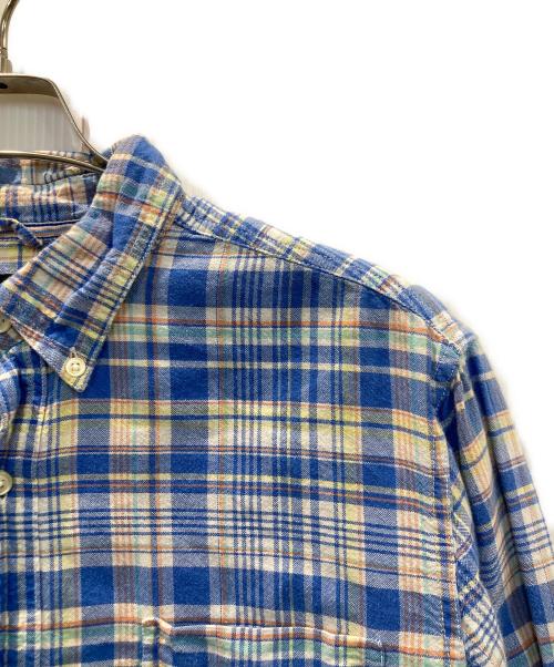 CHAPS（チャップス）CHAPS (チャップス) チェックシャツ スカイブルー サイズ:Lの古着・服飾アイテム