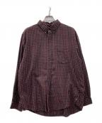 CHAPSチャップス）の古着「チェックシャツ」｜ブラック