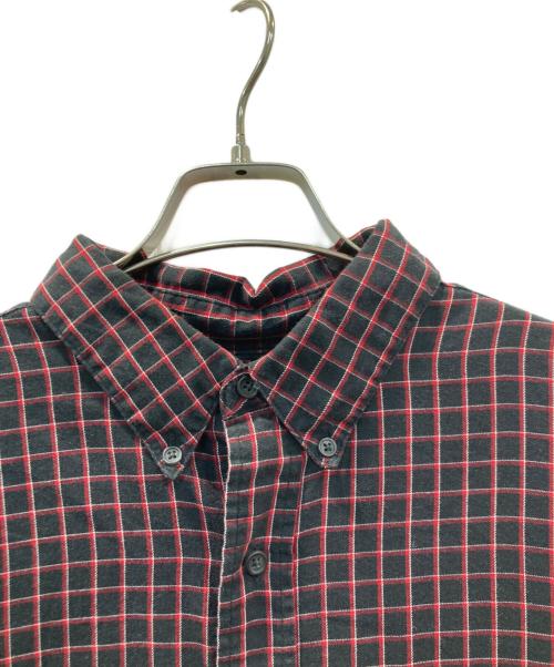 CHAPS（チャップス）CHAPS (チャップス) チェックシャツ ブラック サイズ:Lの古着・服飾アイテム