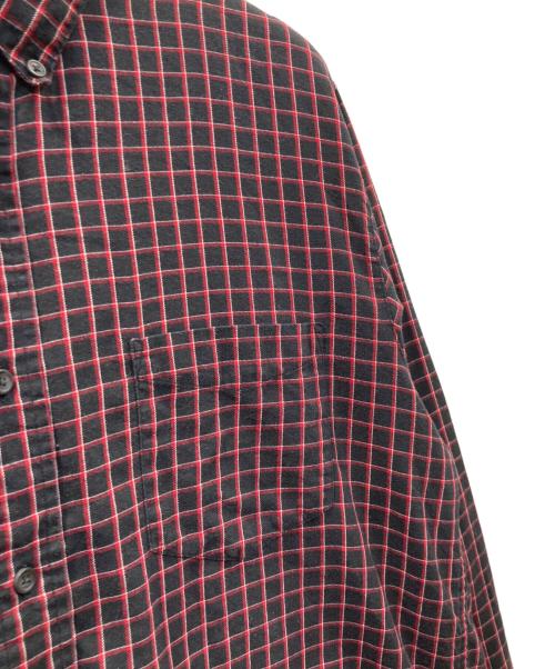 CHAPS（チャップス）CHAPS (チャップス) チェックシャツ ブラック サイズ:Lの古着・服飾アイテム