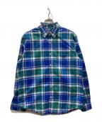 CHAPSチャップス）の古着「チェックシャツ」｜ネイビー