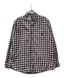 CHAPS（チャップス）の古着「チェックシャツ」｜ホワイト