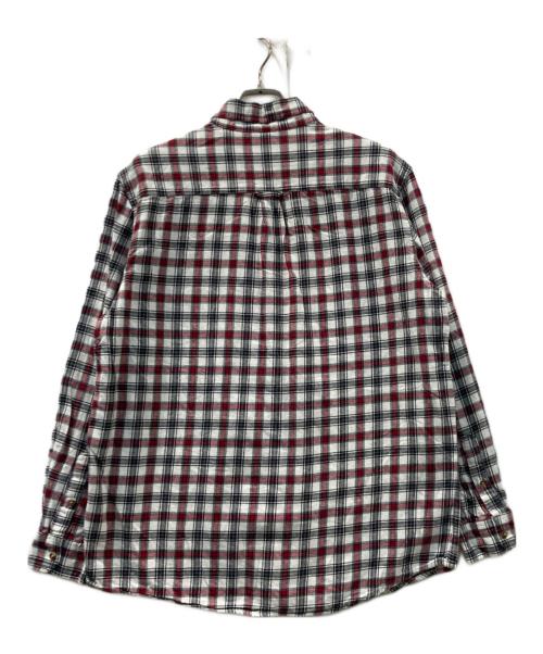 CHAPS（チャップス）CHAPS (チャップス) チェックシャツ ホワイト サイズ:Lの古着・服飾アイテム
