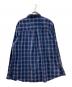 CHAPS (チャップス) チェックシャツ ネイビー サイズ:XL：4000円