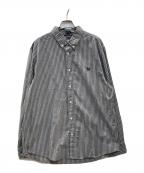CHAPSチャップス）の古着「ストライプシャツ」｜ブラック