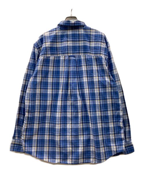 CHAPS（チャップス）CHAPS (チャップス) シャツ ブルー サイズ:Lの古着・服飾アイテム