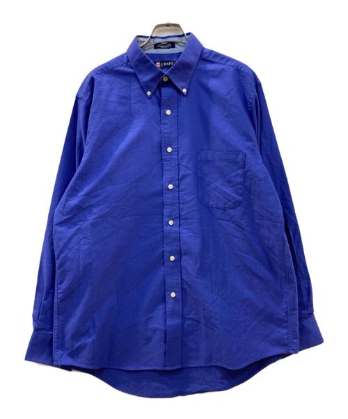 CHAPS（チャップス）CHAPS (チャップス) シャツ ブルー サイズ:Lの古着・服飾アイテム